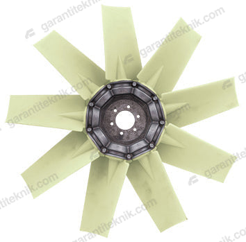 DYNAPAC Fan Impeller, 9-Blade